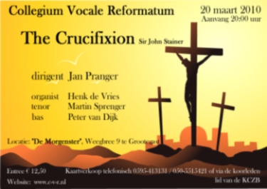 concert The Crucifixion 20-mrt-2010